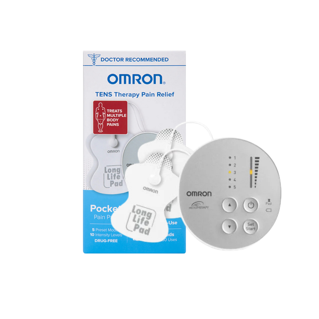 Omron Pocket Pain Pro TENS Therapy Portable Pain Relief Device DestGlow
