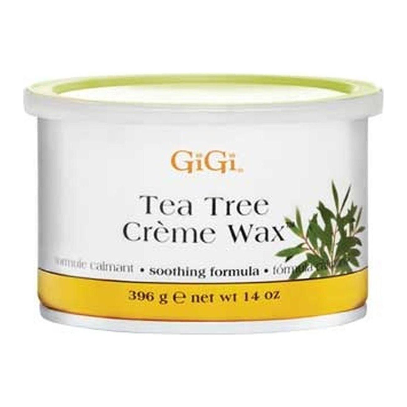 Gigi Tea Tree Creme Wax 14 Oz by Pasteur Pharmacy