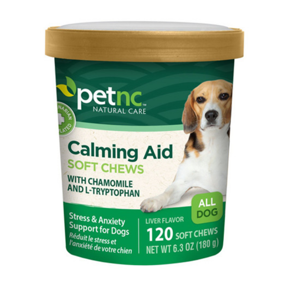 petnc Natural Care Calming Aid Soft Chews for Dogs (120 count) DestGlow