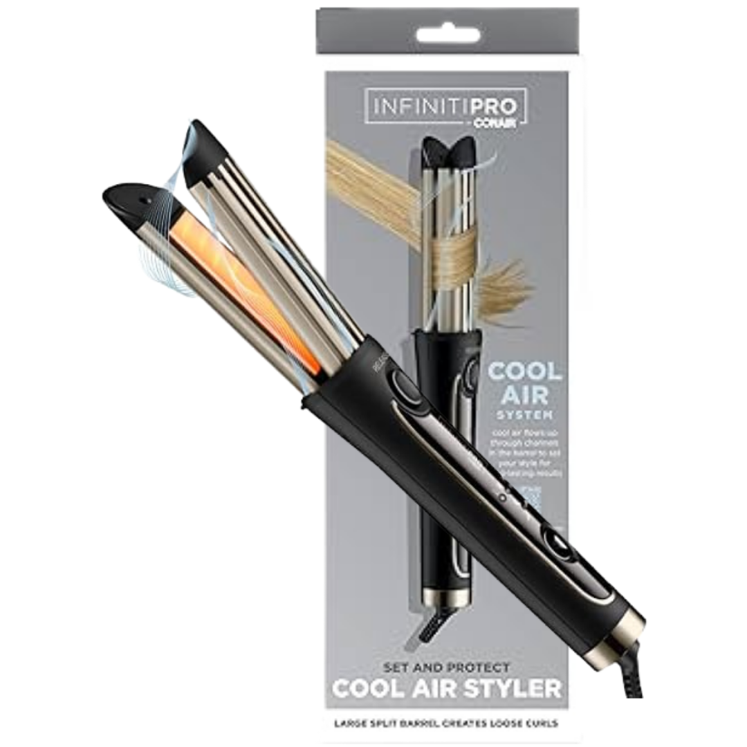 InfinitiPro by Conair Cool Air Styler Curling Wand DestGlow