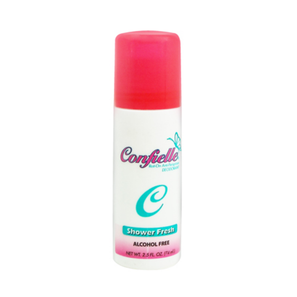 Confielle Shower Fresh Roll On Deodorant (2.5oz) DestGlow