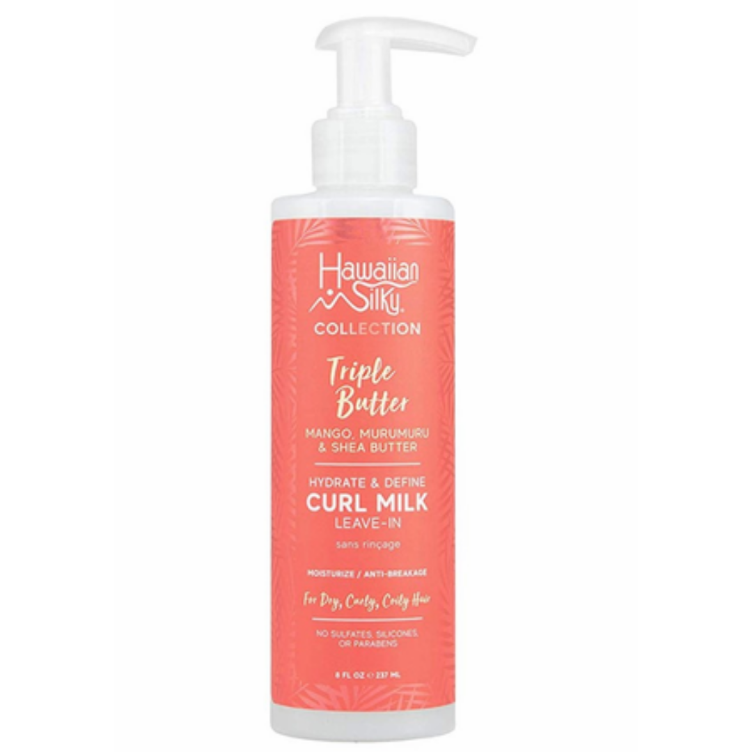 Hawaiian Silky Triple Butter Leave-In Conditioner 8oz DestGlow