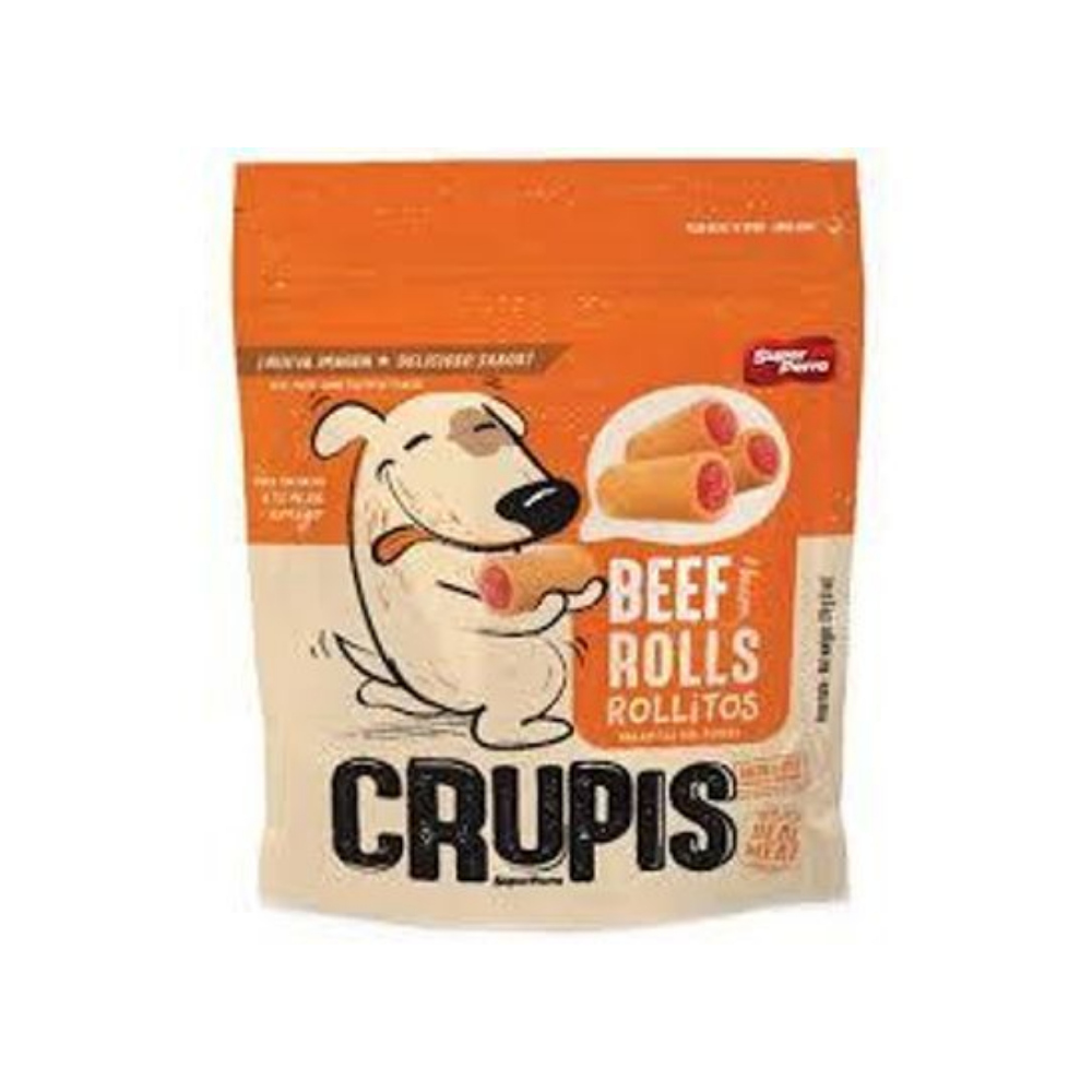 Crupis Beef Rolls Dog Treats (170g) DestGlow