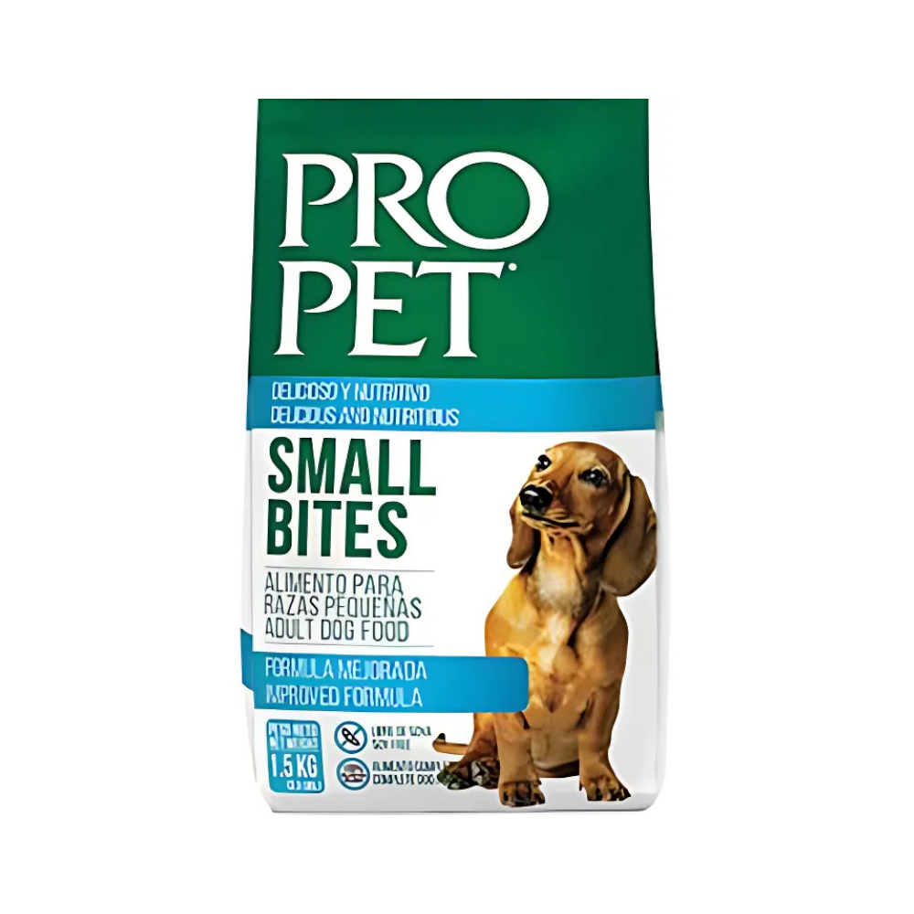 Pro Pet Small Bites Adult Dog Food (3.3lbs) DestGlow