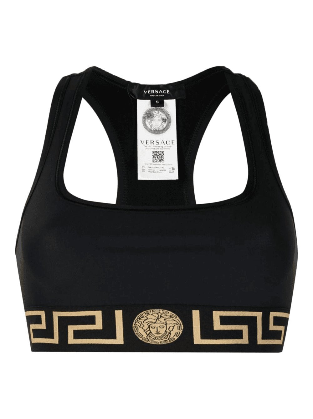 Versace Women La Greca Sports Bra DestGlow