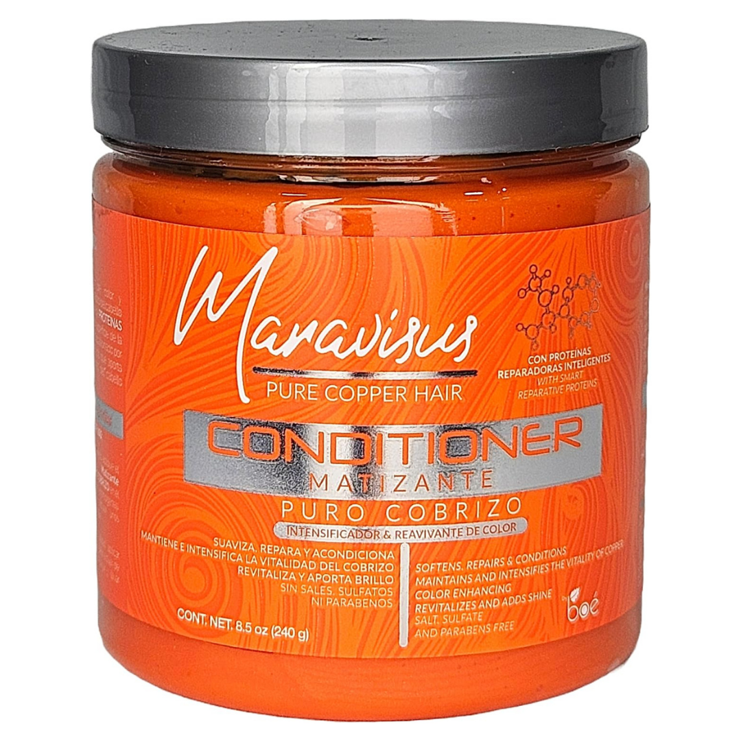Maravisus Pure Copper Hair Puro Cobrizo Matizante Conditioner (8.5oz) DestGlow