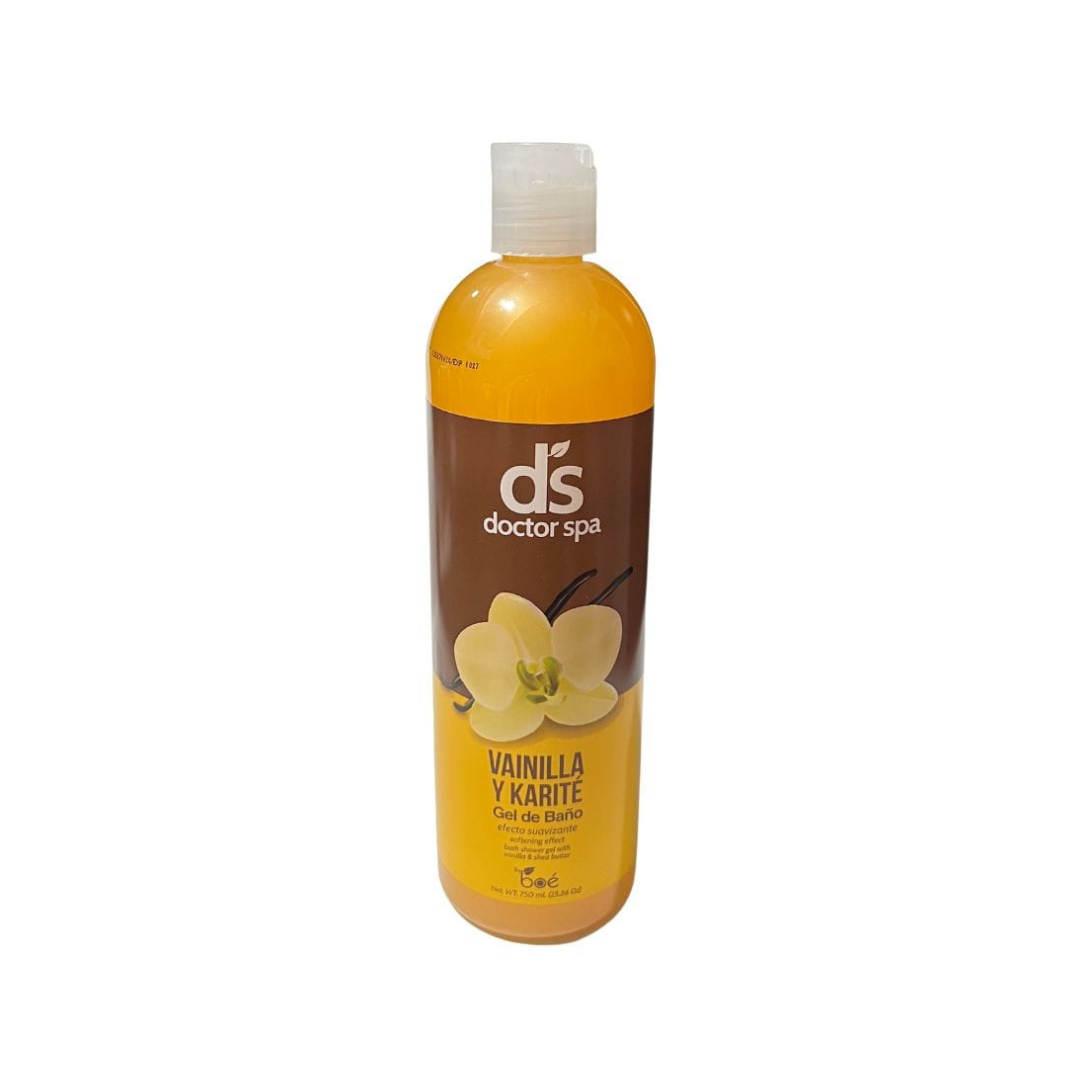 Doctor Spa Bath Gel – Vanilla & Shea Butter (25.36 oz) by Farmacias Savia