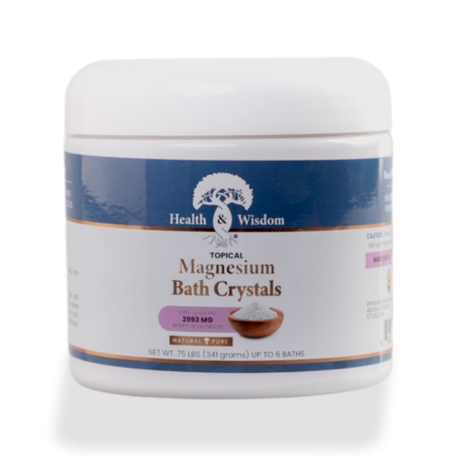 Magnesium Bath Crystals - Pure Magnesium Chloride Flakes for Relaxation & Muscle Relief