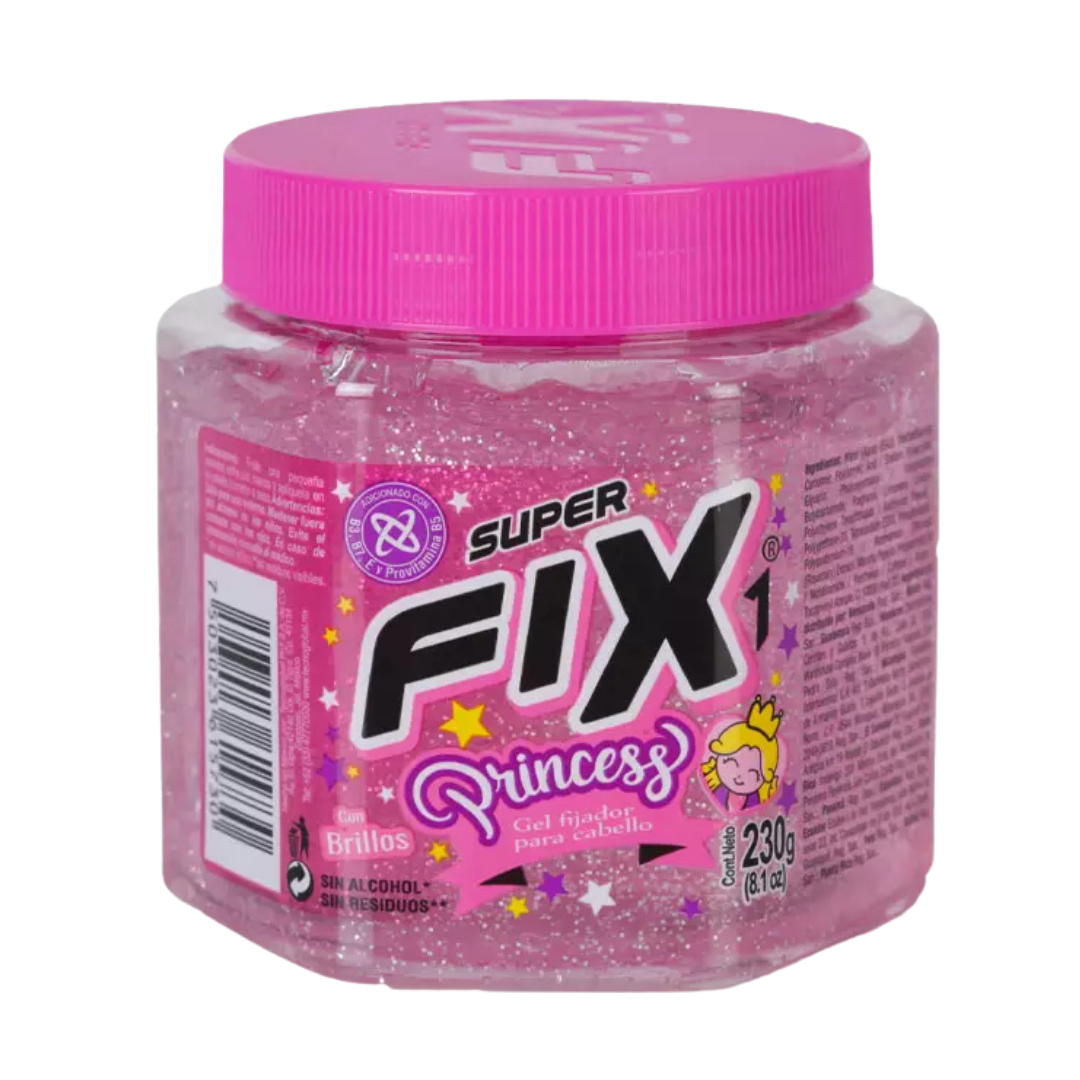 Super Fix Princess Styling Gel with Glitter for Girls (8.1oz) DestGlow