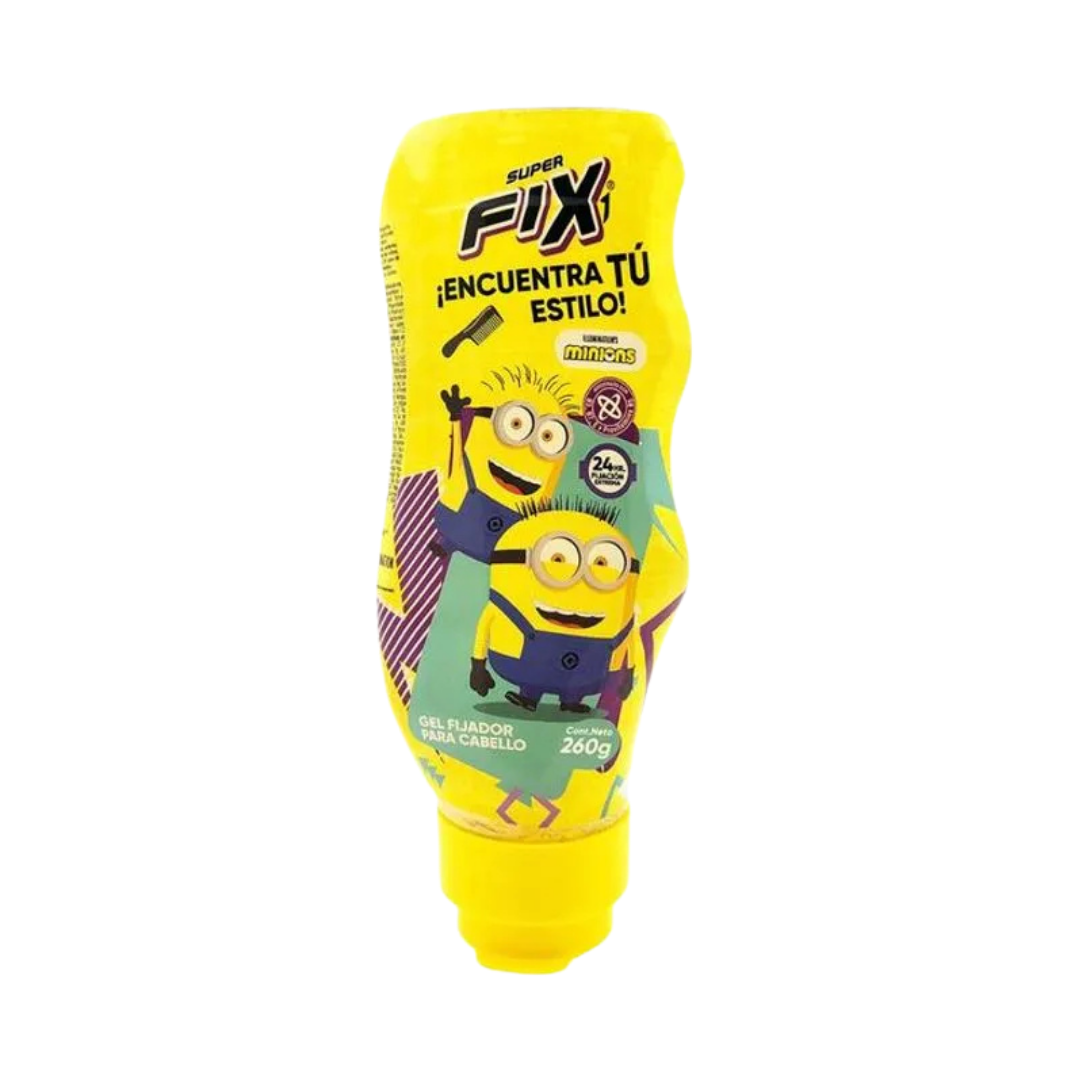 Super Fix Minions Edition Extreme Hold Hair Gel Jar (8.11oz) DestGlow