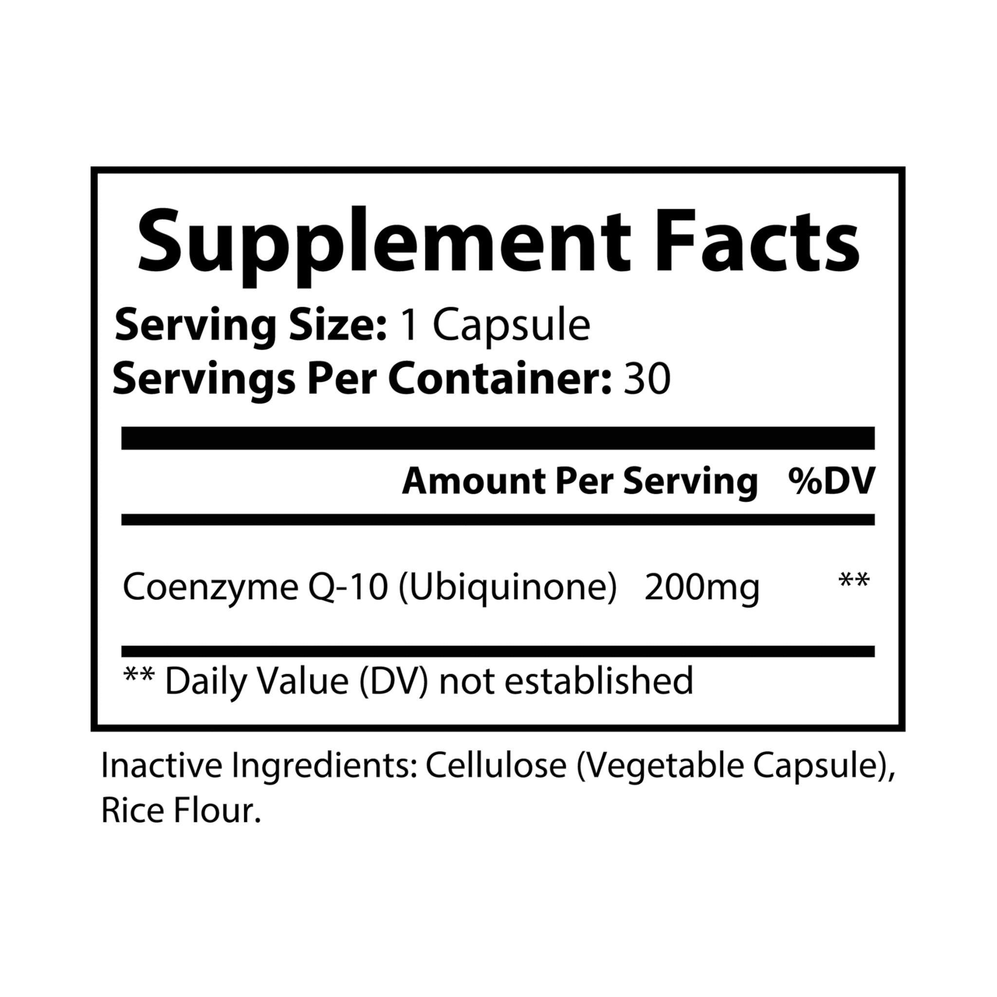 AntioxQ CoQ10 Ubiquinone Supplement (30 Capsules) by Spee24, LLC