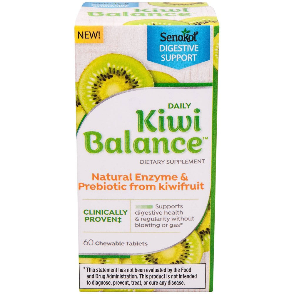 Senokot Daily Kiwi Balance Digestion & Regularity Support Dietary Supplement Chewable Tablet by Pasteur Pharmacy