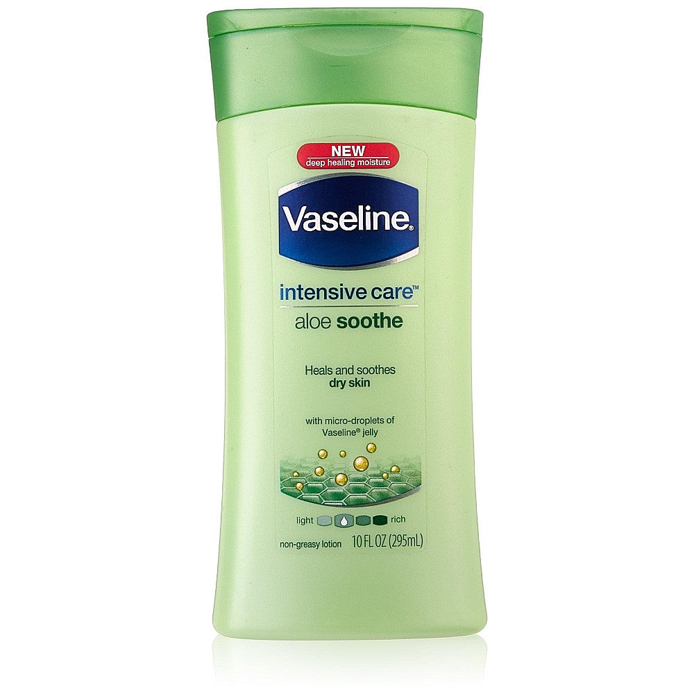 Vaseline Intensive Care Moisturizing Body Lotion With Aloe Vera Soothing Hydration by Pasteur Pharmacy