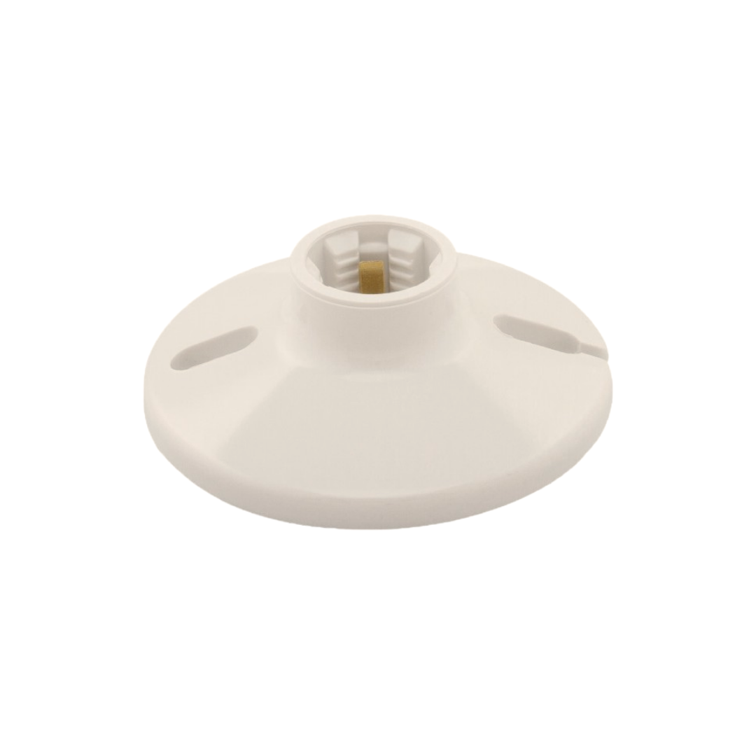 Ivory Plastic Escutcheon Plate (Plumbing Cover) DestGlow