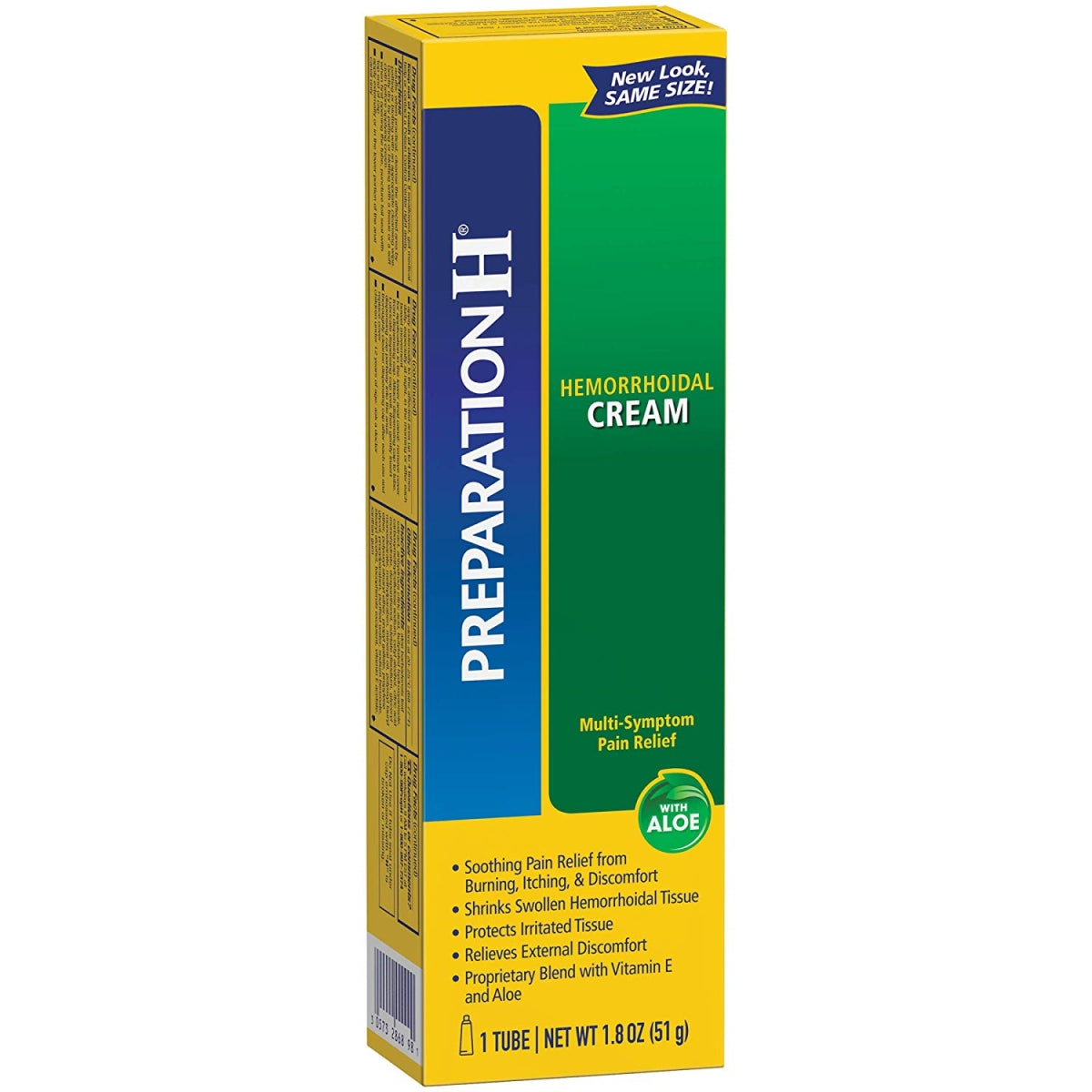 Preparation H Hemorrhoidal Cream With Aloe Max Strength 1.8 Oz - DestGlow