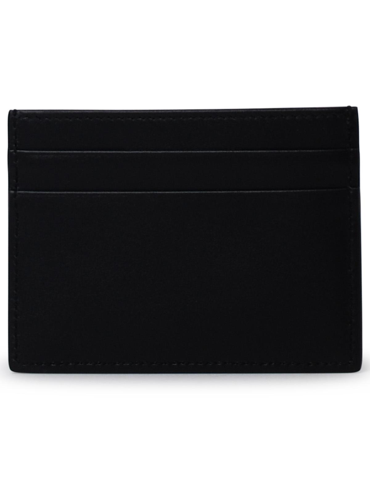 Dolce & Gabbana Black Leather Card Holder Women by Luosophy