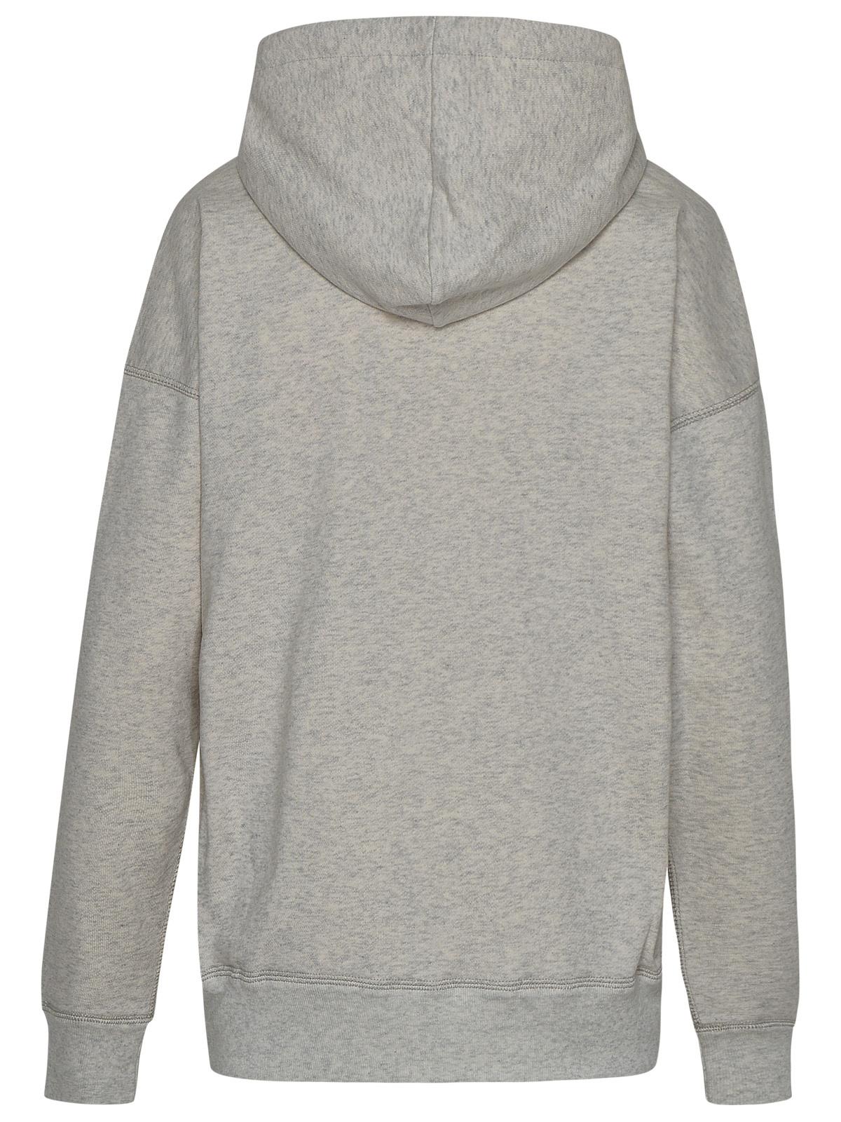 Isabel Marant Etoile Gray Cotton Blend Mansel Sweatshirt Women