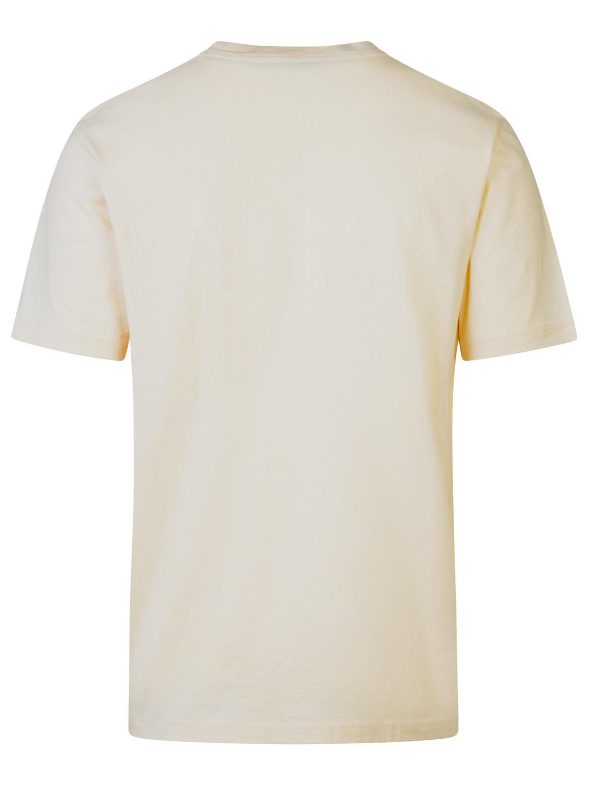 Maison Margiela Set Of 3 White Cotton T-Shirts Men by Luosophy