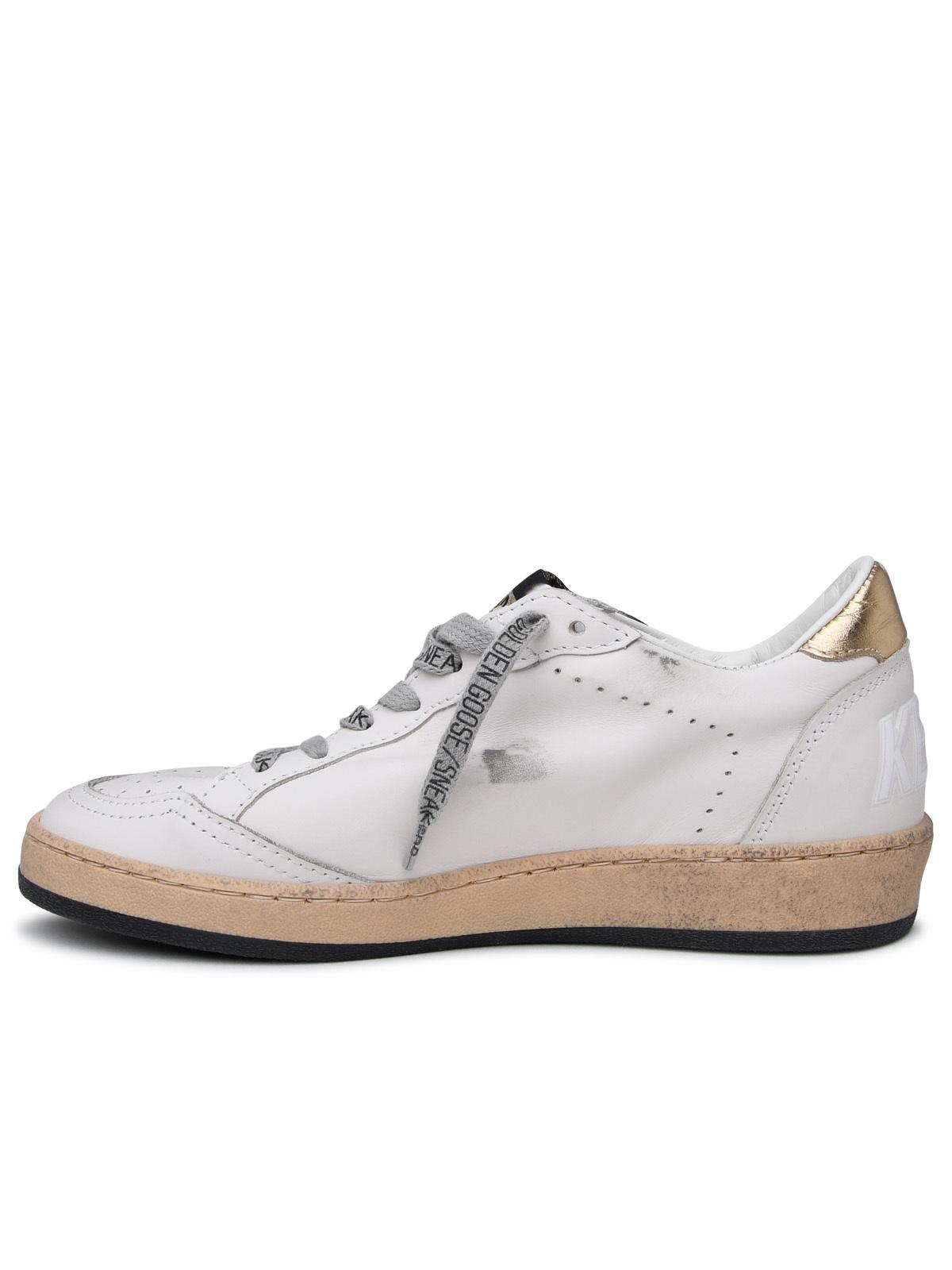 Golden Goose Superstar Sneakers In White Leather Women by Luosophy