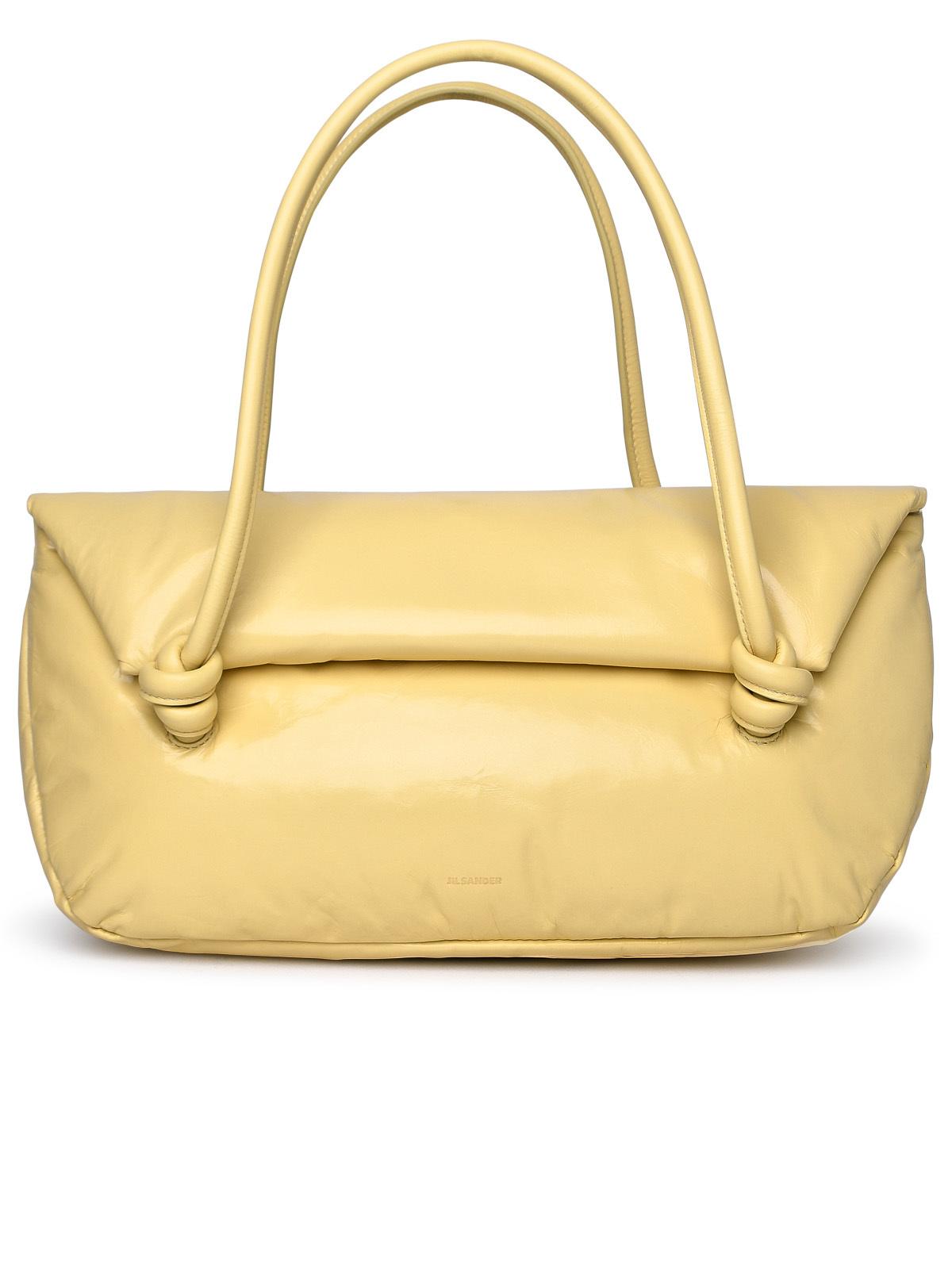 Jil Sander Yellow Leather Bag Women by Luosophy