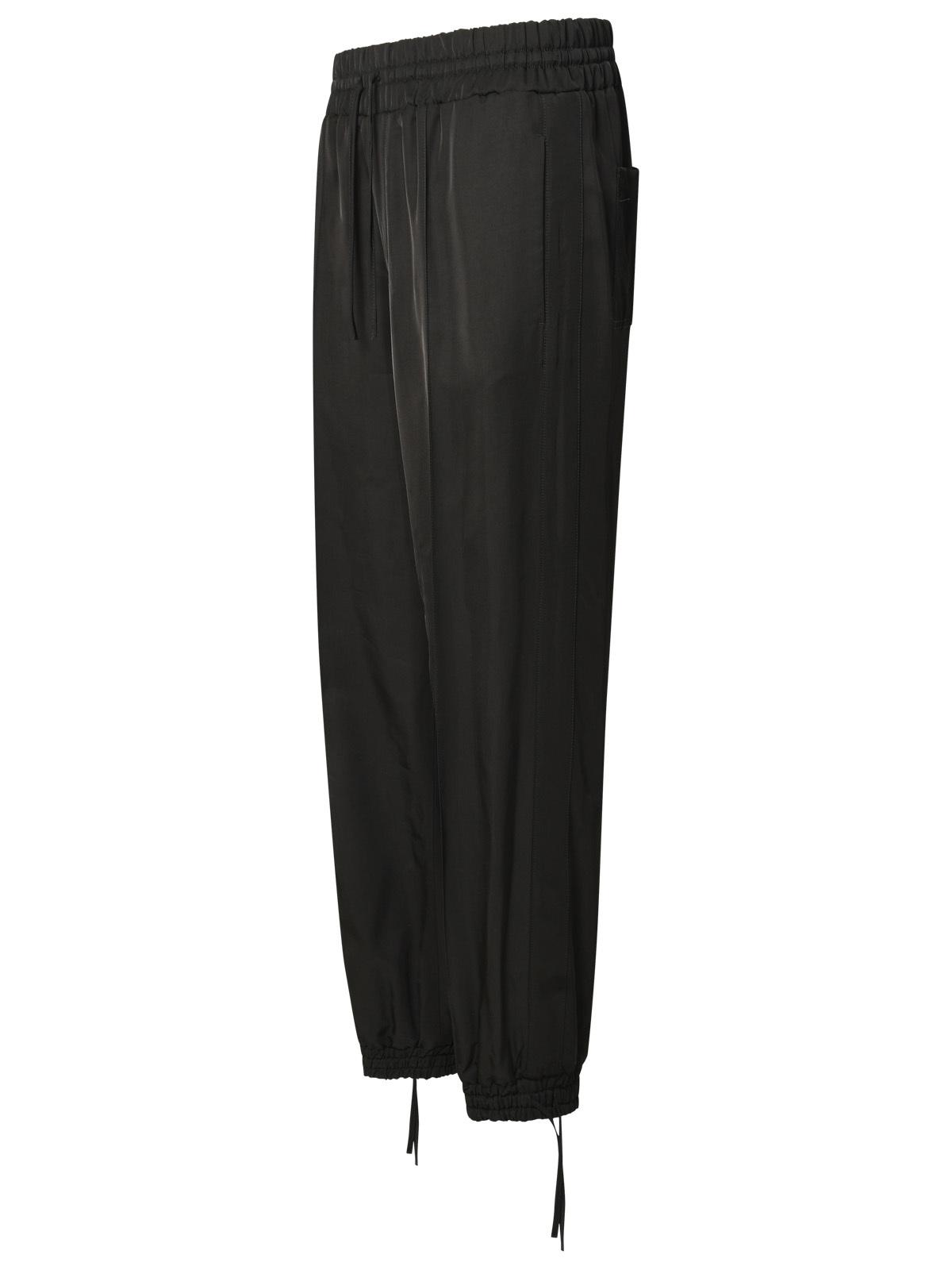 Jil Sander Black Viscose Trousers Women by Luosophy