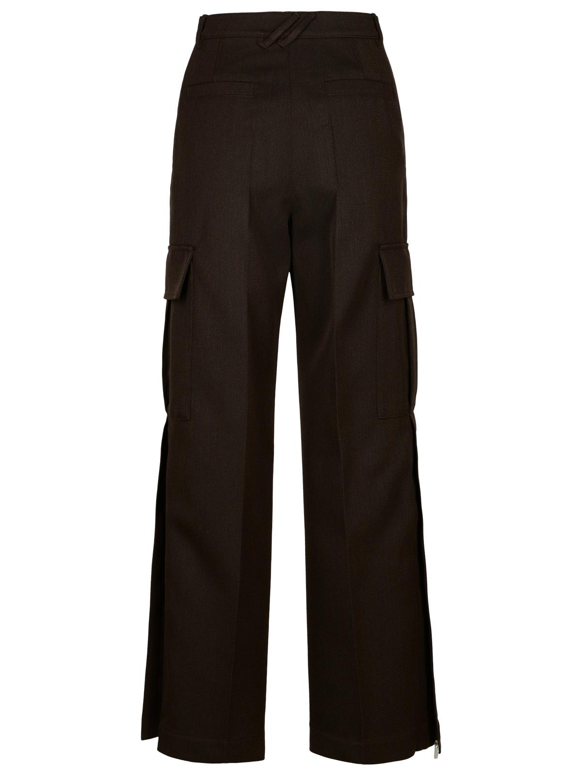 Burberry Brown Wool Cargo Pants Women by Luosophy