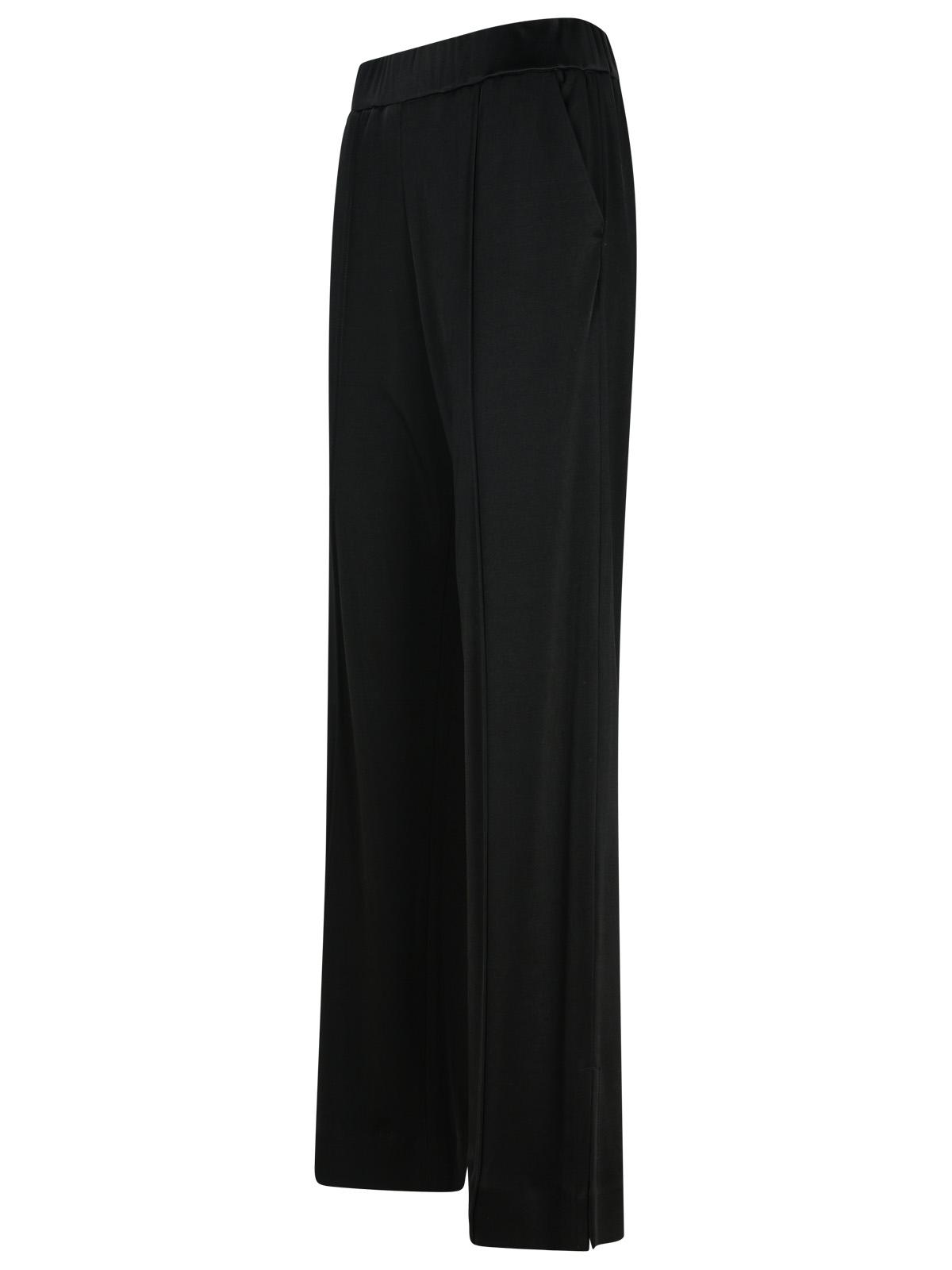 Jil Sander Black Viscose Trousers Women by Luosophy