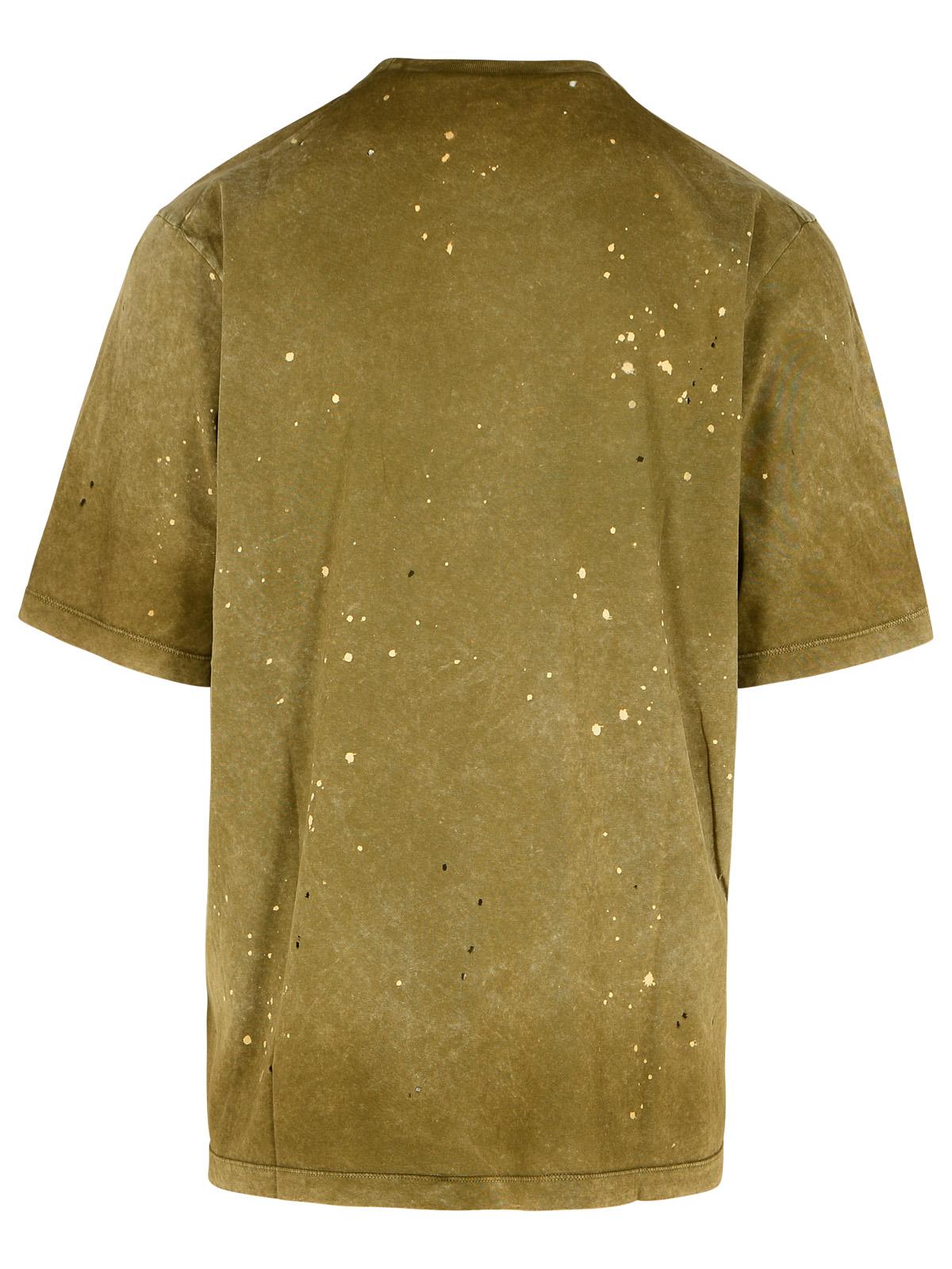 Dsquared2 Green Cotton T-Shirt Men by Luosophy