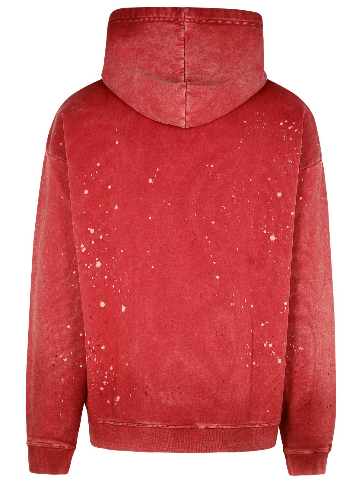 Dsquared2 Red Cotton Sweatshirt Men by Luosophy
