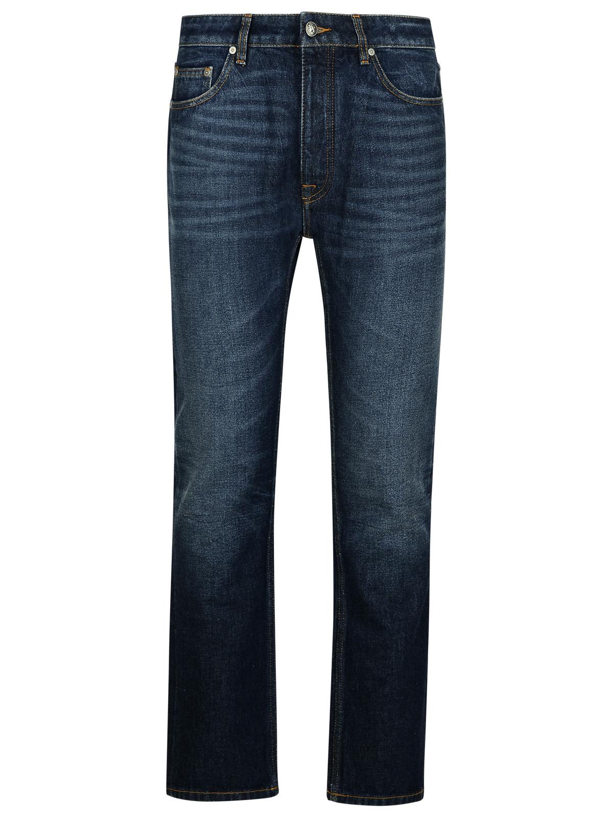 Palm Angels Blue Denim Jeans Men by Luosophy