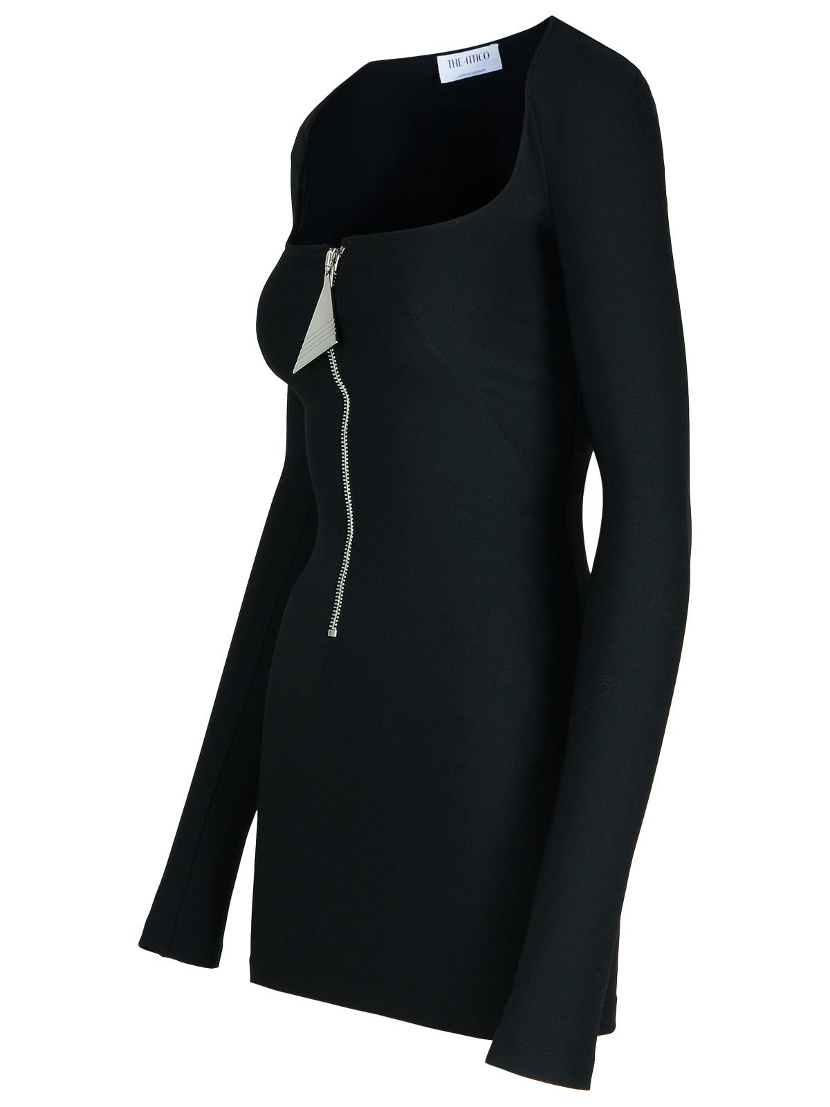 The Attico Black Polyester Blend Dress Women by Luosophy