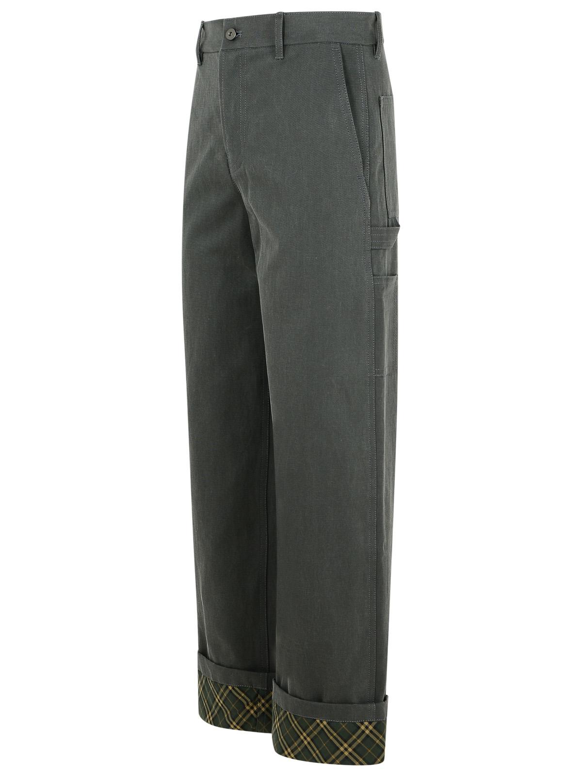 Burberry Black Cotton Jeans Men by Luosophy