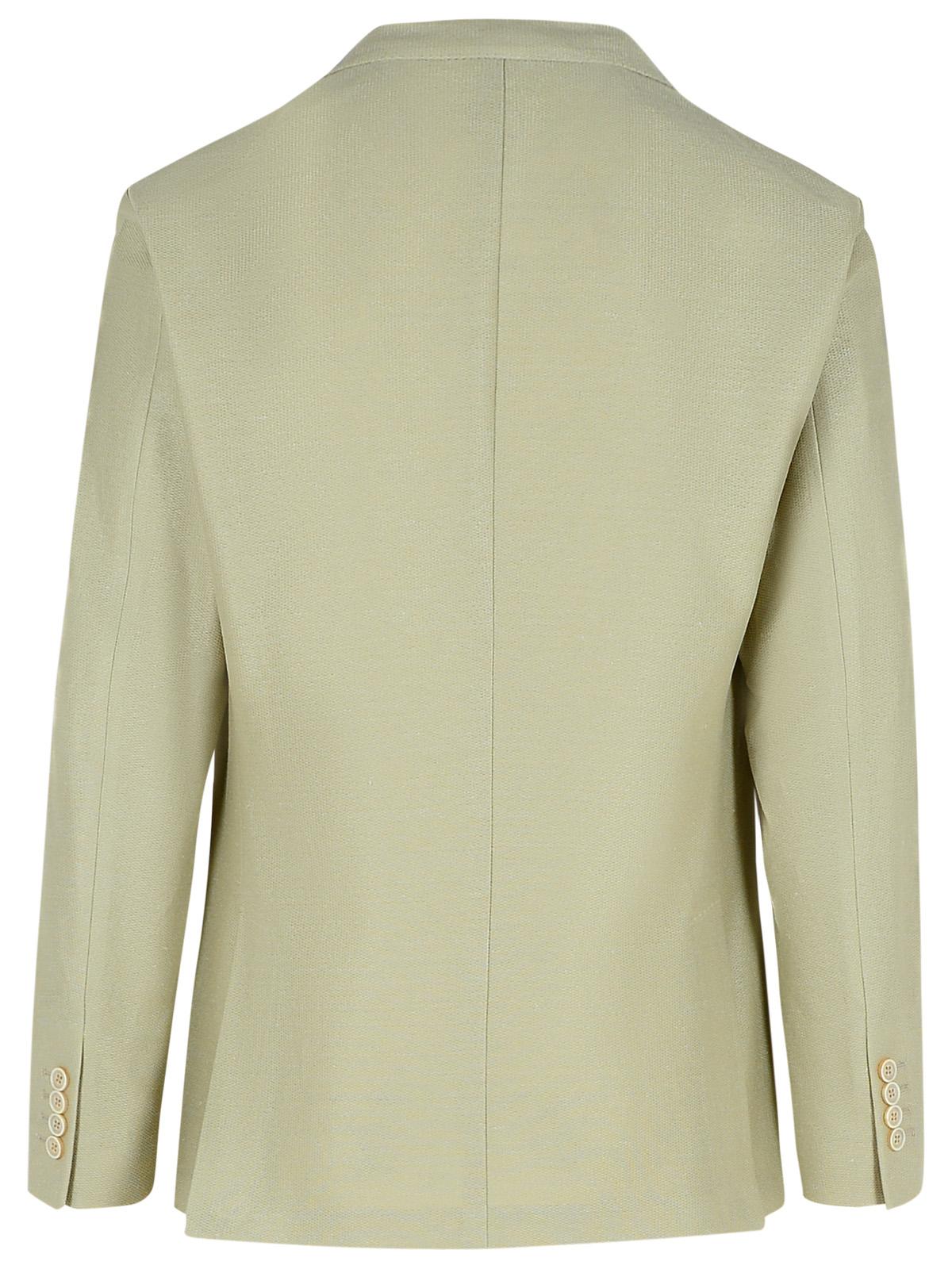 Eleventy Cream Cotton Blend Blazer Men by Luosophy