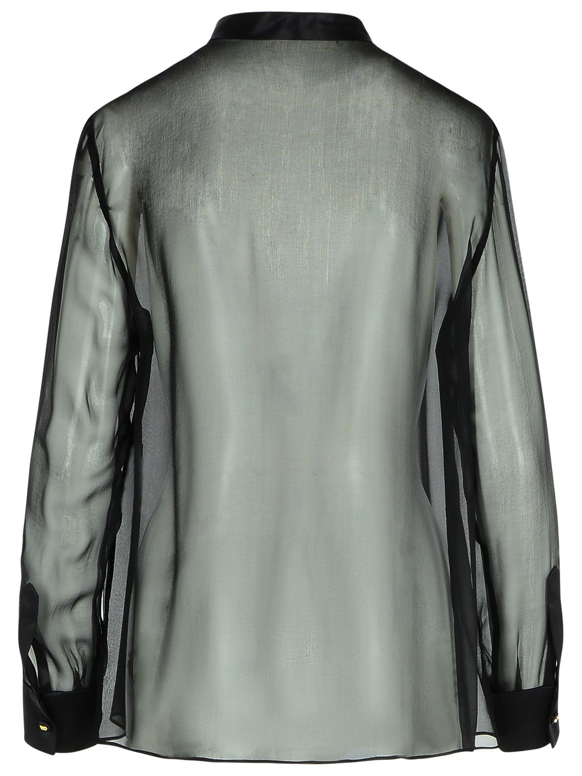 Dolce & Gabbana Black Silk Shirt Women DestGlow