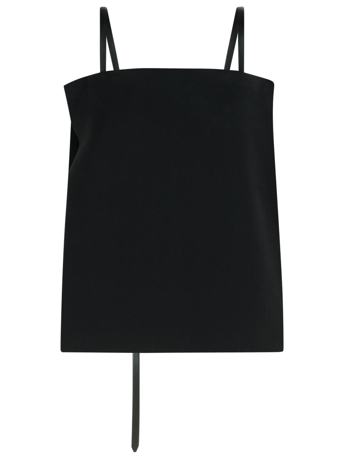 Sportmax Black Viscose Skirt Women by Luosophy
