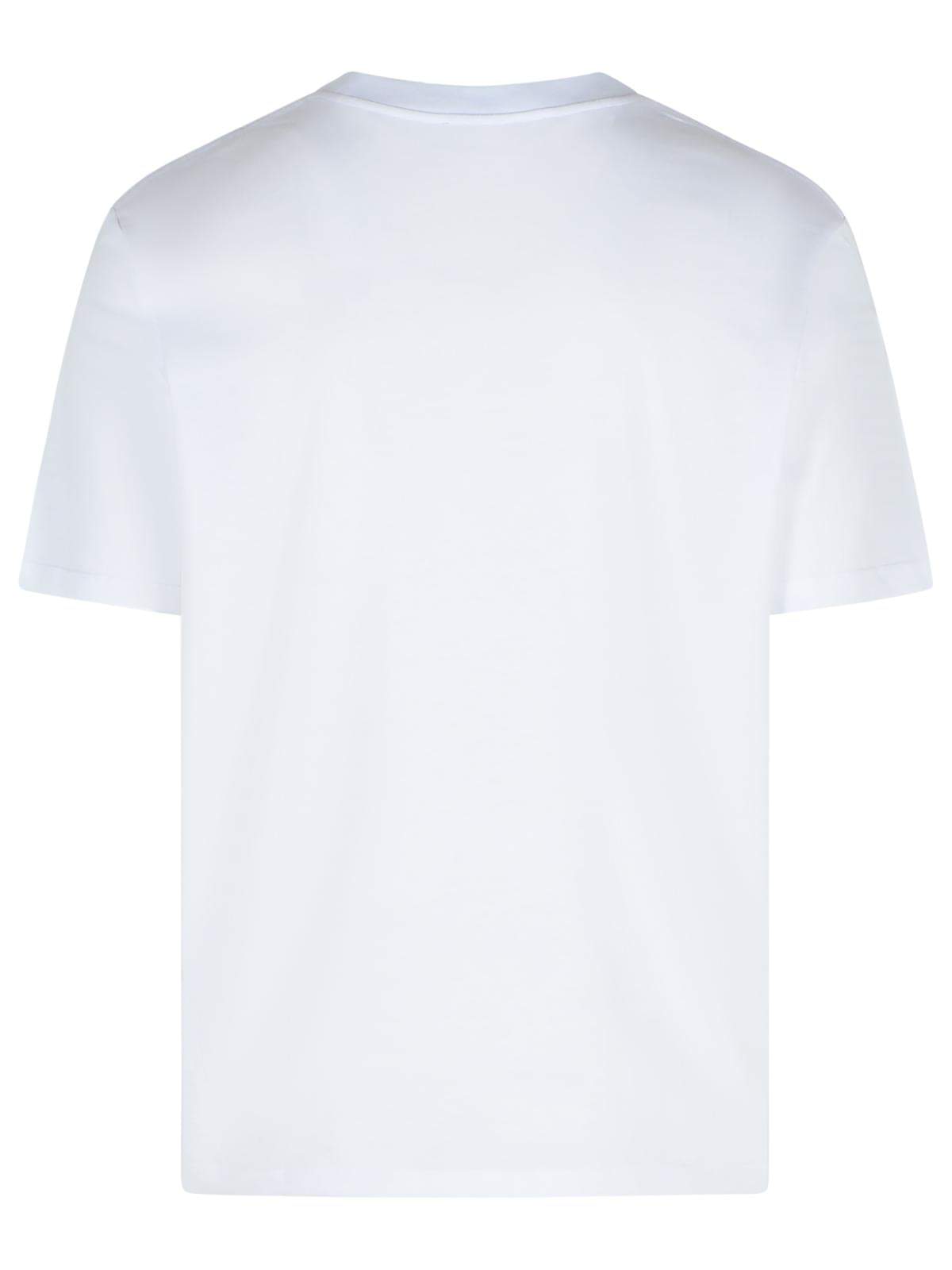 Balmain White Cotton T-Shirt Men DestGlow