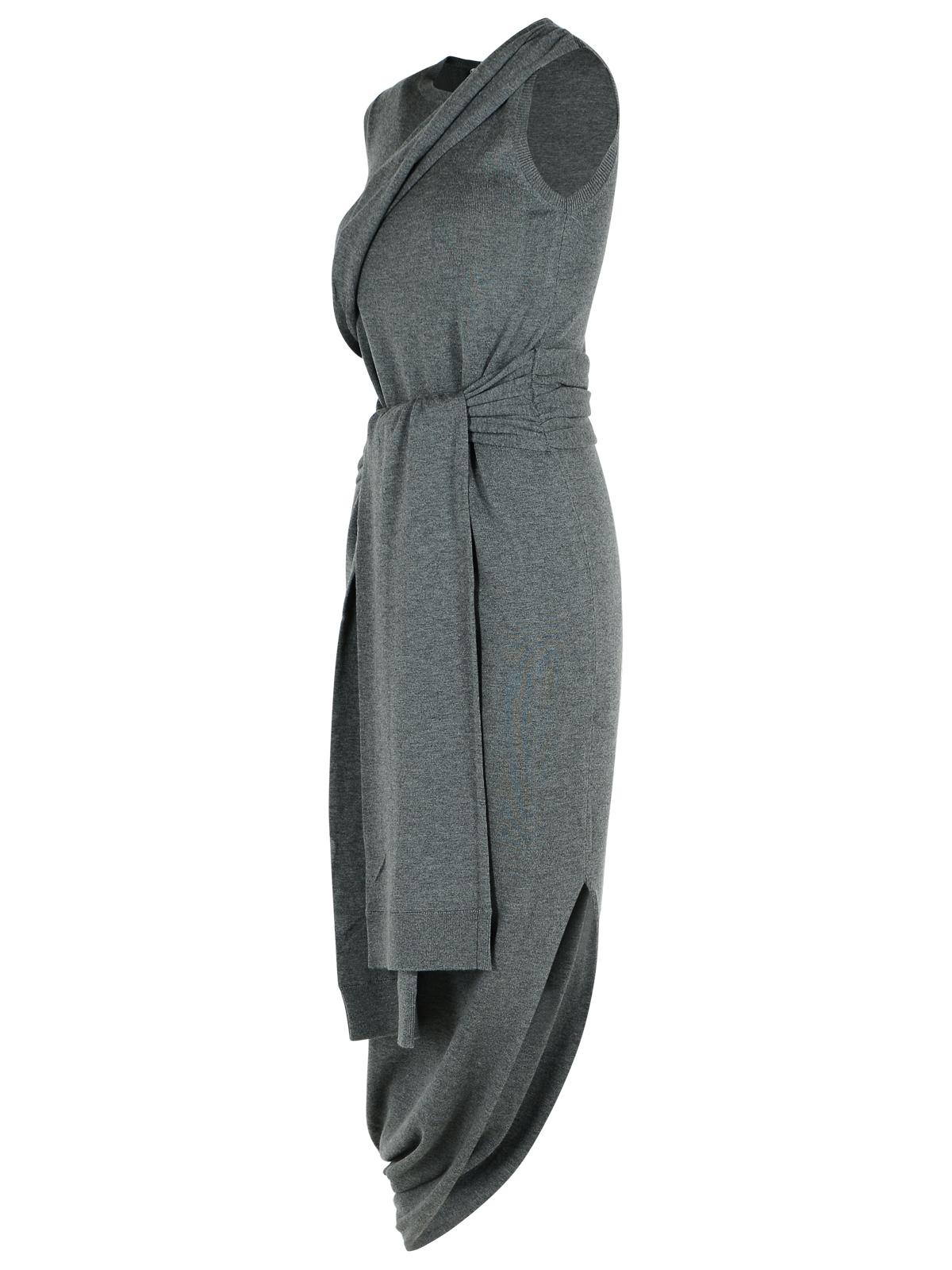 Jw Anderson Grey Wool Blend Dress Women by Luosophy