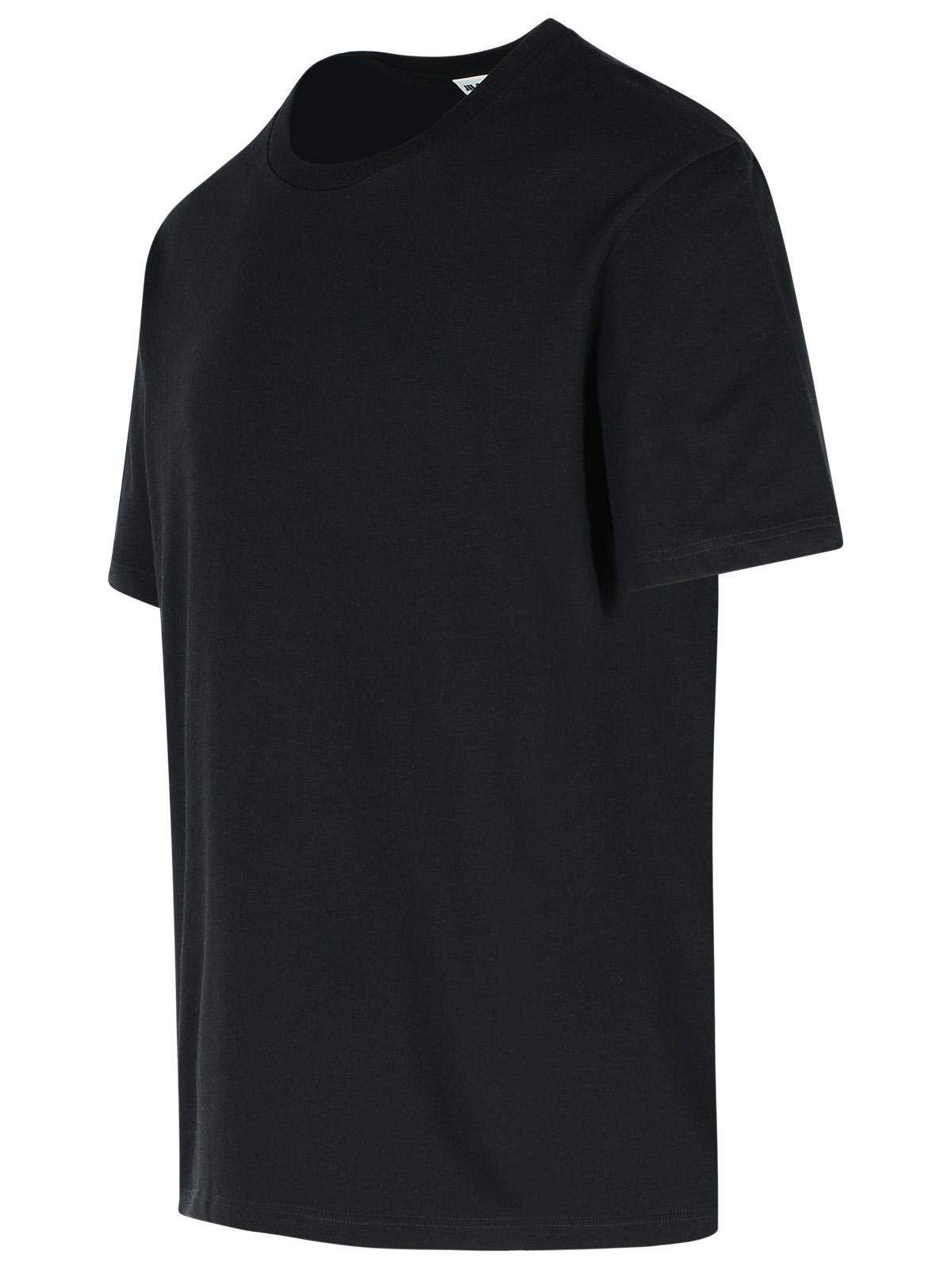Jil Sander Black Cotton T-Shirt Men by Luosophy