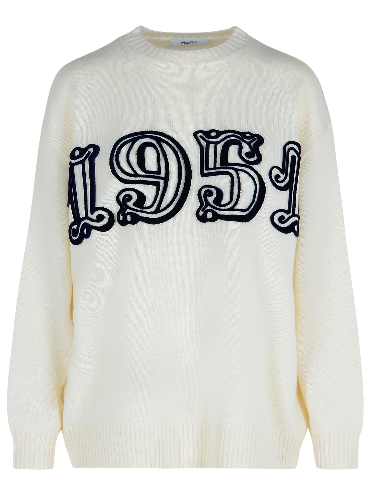 Max Mara Off-White Wool And Cashmere &