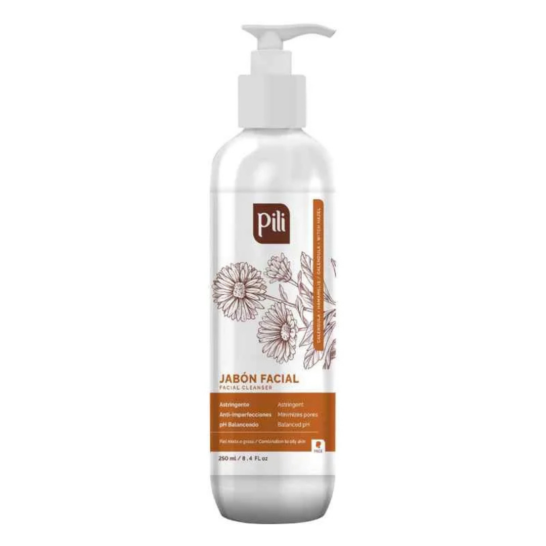Pili Facial Cleanser with Calendula & Witch Hazel (8.4oz) DestGlow