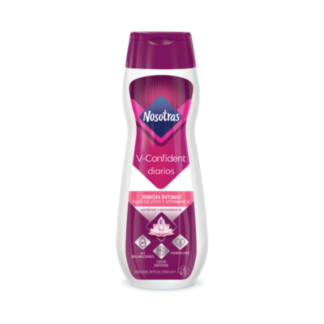 Nosotras Jabón Íntimo V-Confident (7oz) by Farmacias Savia
