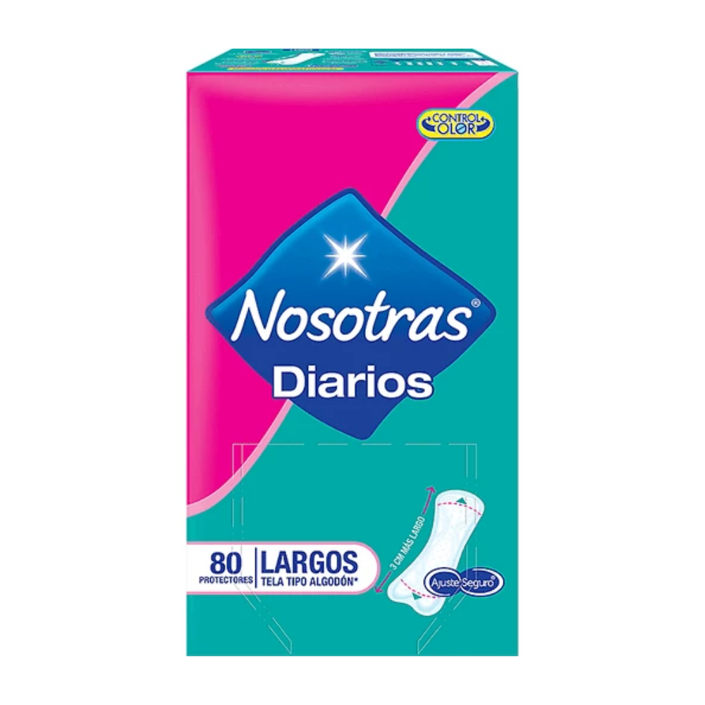Nosotras Diarios Largos (80ct) by Farmacias Savia