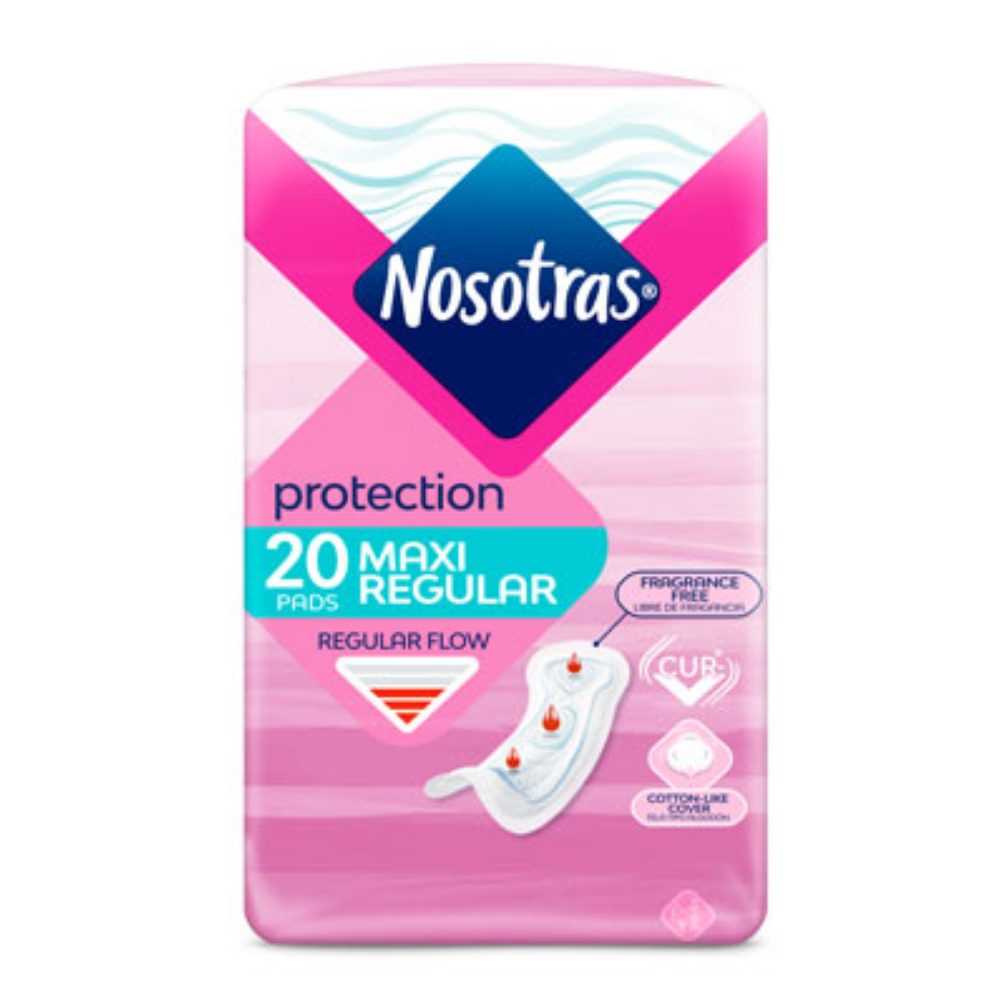 Nosotras Protection Maxi Regular Pads (20ct) DestGlow
