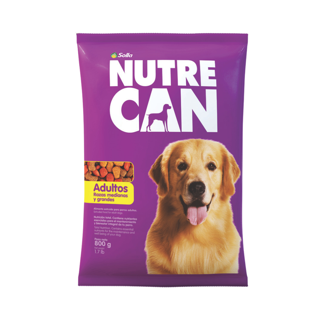 Solla Nutre Can Adult Dog Food Medium & Large Breeds (1.7lb) DestGlow