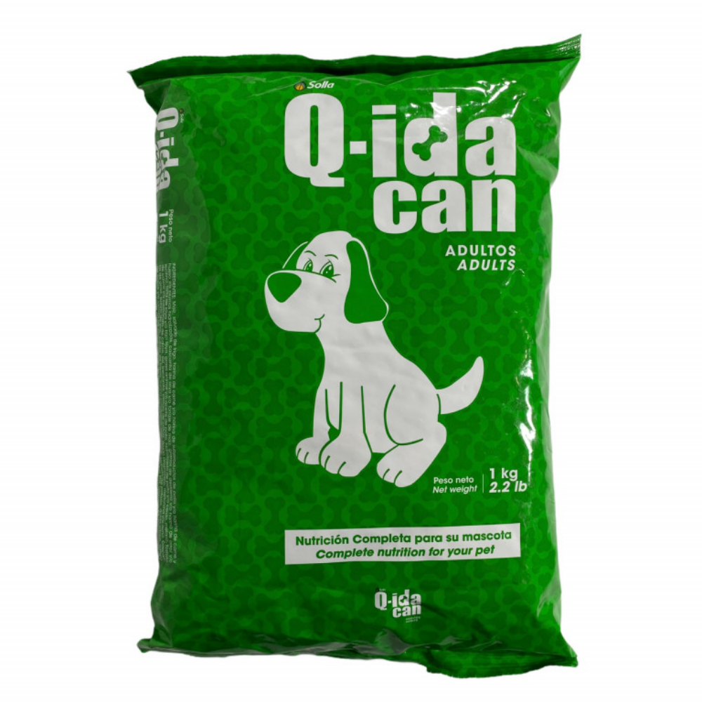 Q-ida Can Adult Dry Dog Food (2.2lbs) DestGlow