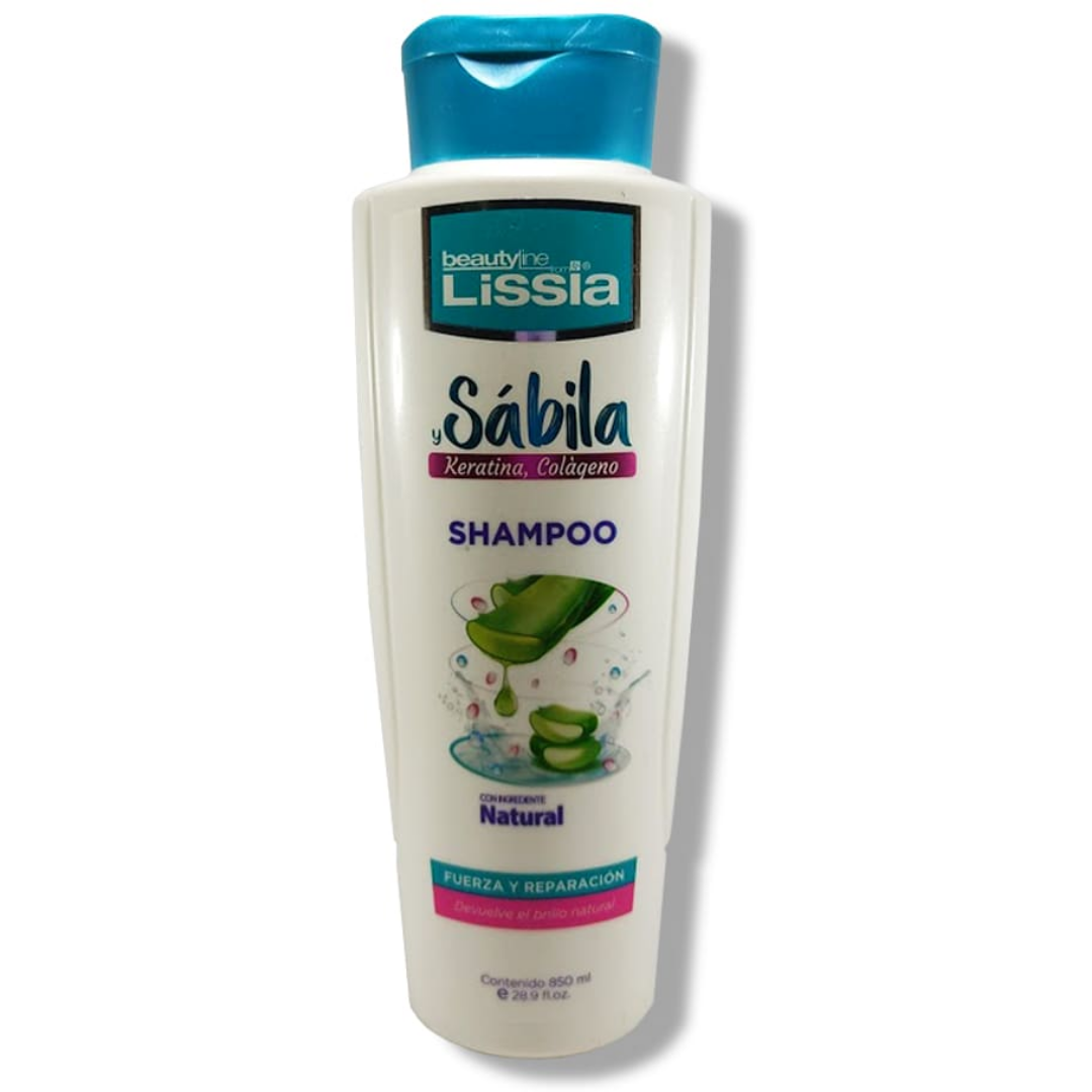 Beauty Line by Lissia Aloe Vera, Keratin & Collagen Shampoo (28.9 fl oz) DestGlow