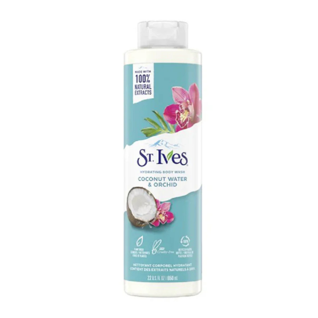 St. Ives Coconut Water & Orchid Hydrating Body Wash (22oz) DestGlow