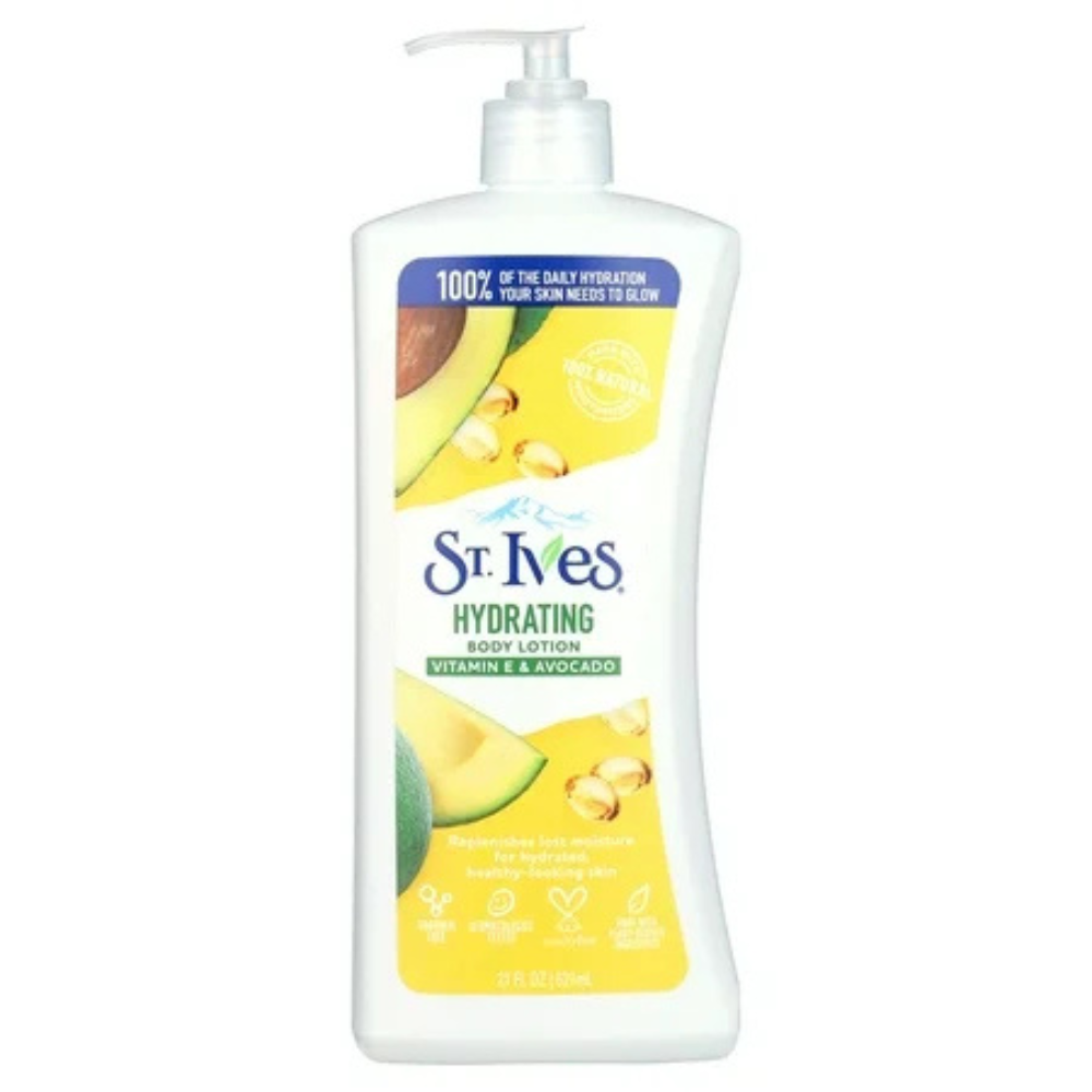 St. Ives Hydrating Vitamin E & Avocado Body Lotion (21 oz) DestGlow