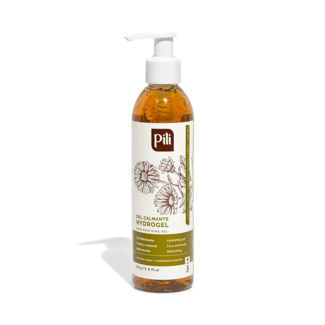 Pili Skin Soothing Hydrogel with Calendula & Aloe Vera (8.8oz) DestGlow
