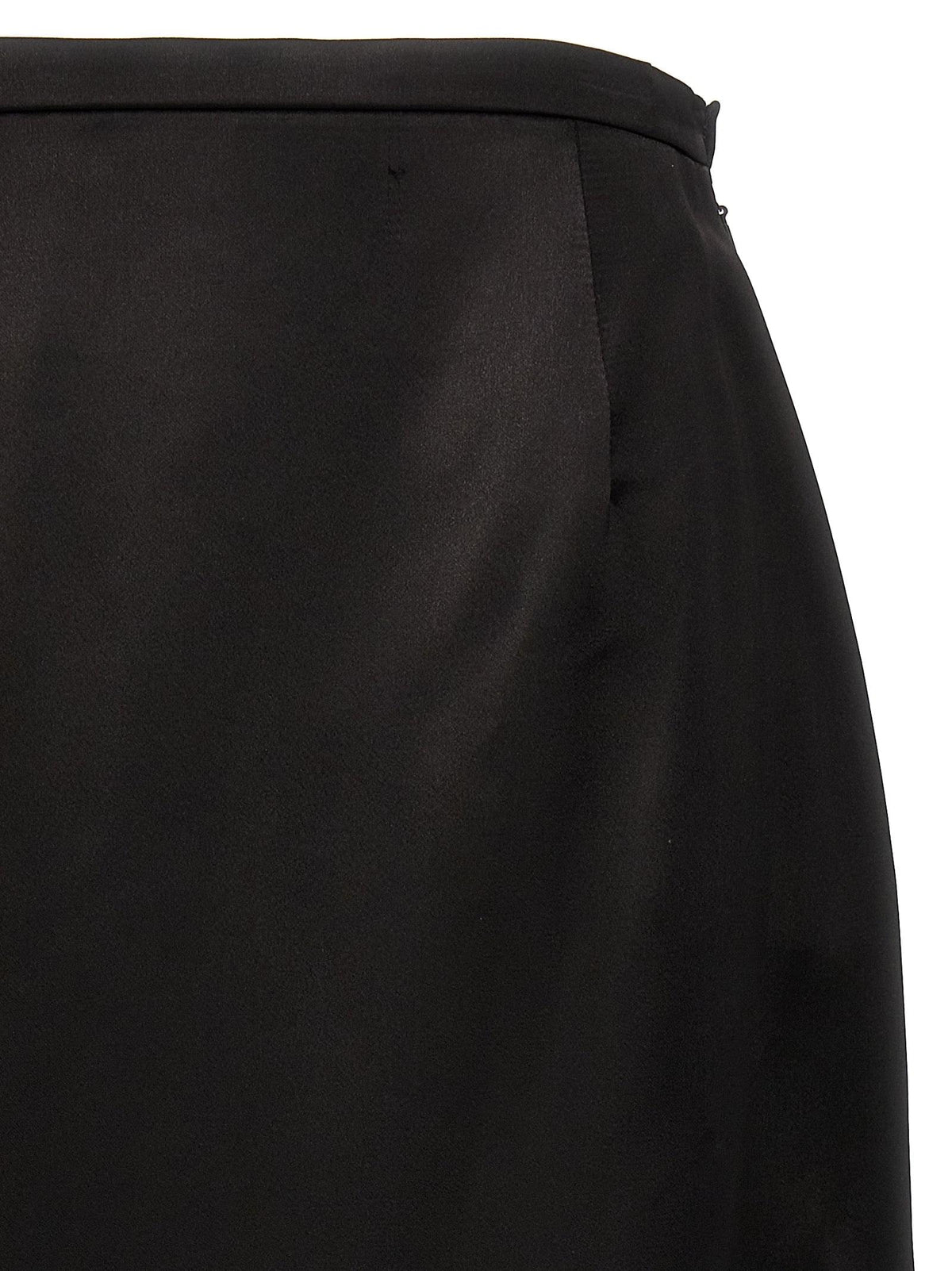 Saint Laurent Women Satin Skirt DestGlow